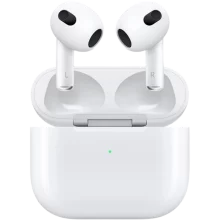 هدفون بی سیم اپل مدل AirPods 3 همراه با محفظه شارژ (اصلی)